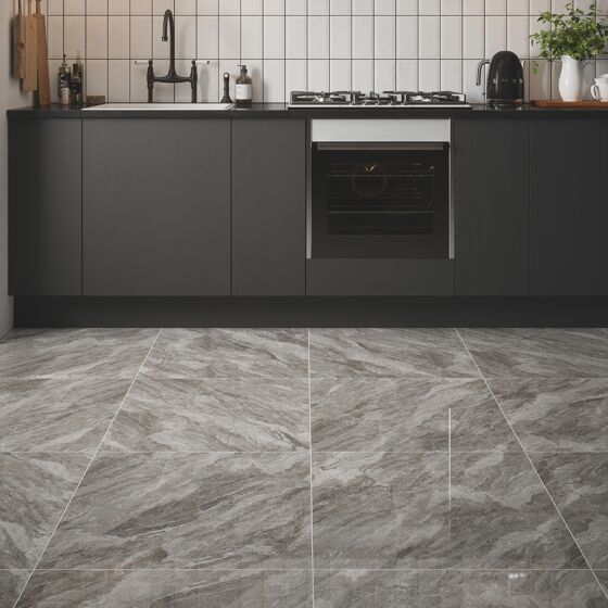 Apollo Grey Glazed Porcelain 600x600mm
