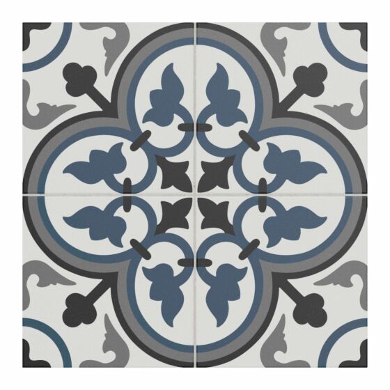 Sorolla Patterned Glazed Ceramic Tile 250x250mm