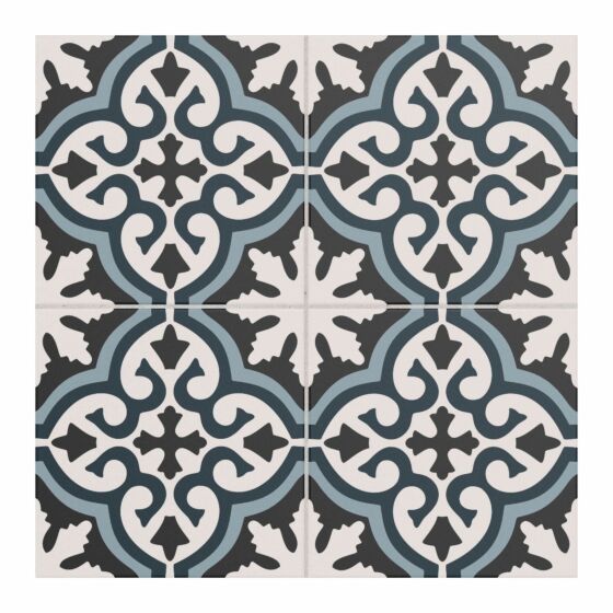 Miro Patterned Glazed Ceramic Tile 250x250mm