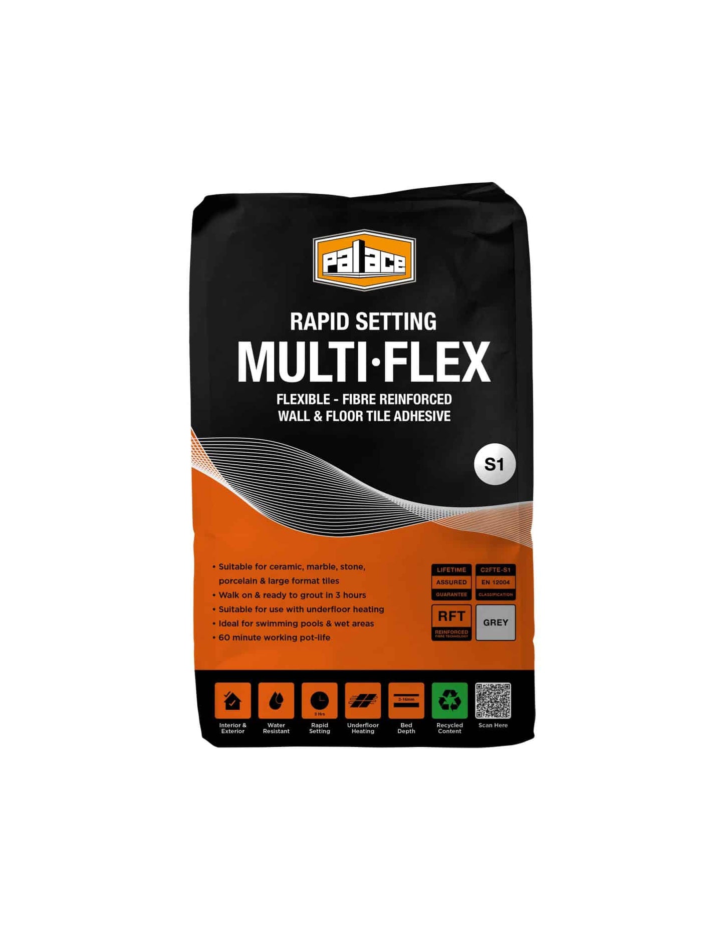 PALACE Multi-Flex Tile Adhesive – Grey