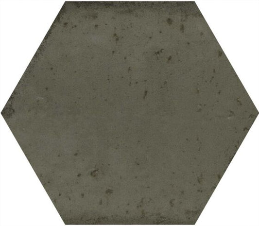 Hope Ash Hexagon Gloss Ceramic Wall 150x173mm