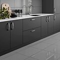 Space Grey Glazed Porcelain 300x600mm