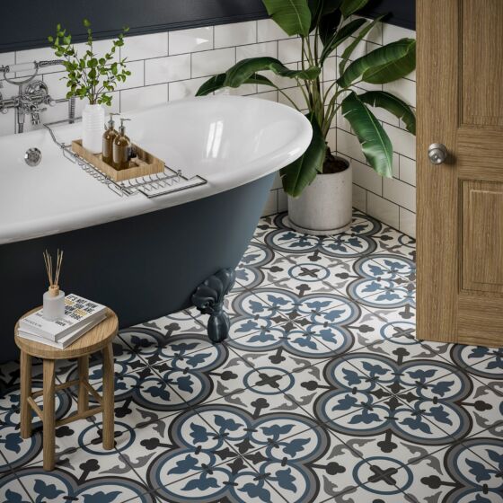 Sorolla Patterned Glazed Ceramic Tile 250x250mm