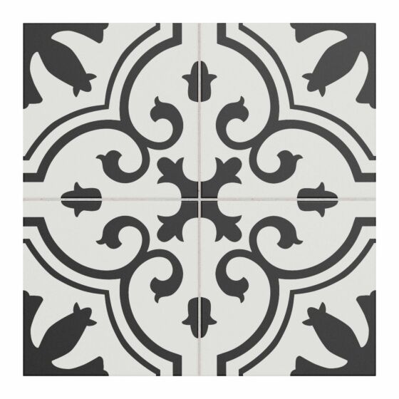 Goya Patterned Glazed Ceramic Tile 250x250mm
