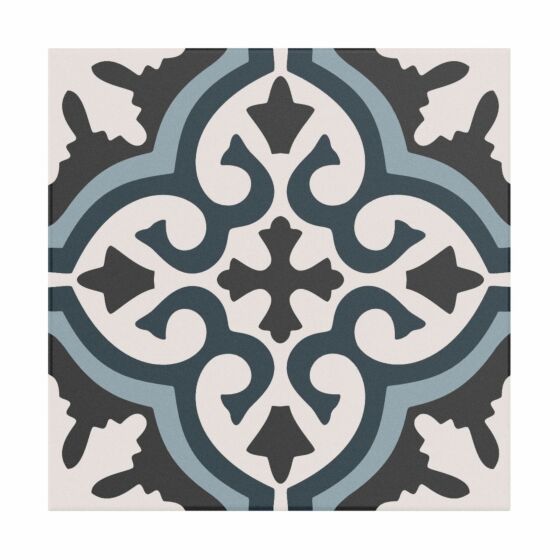 Miro Patterned Glazed Ceramic Tile 250x250mm