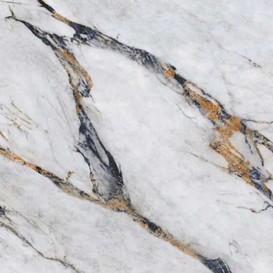 Hestia Viola Marble Glazed Porcelain 600x600mm