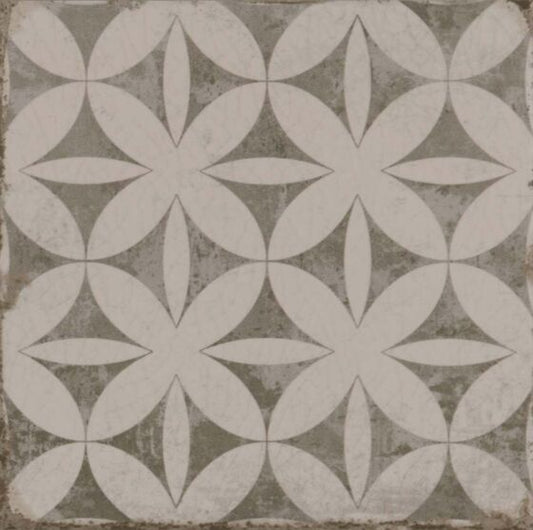 Garcia Geo Grey Matt Glazed Porcelain W&F 200x200mm