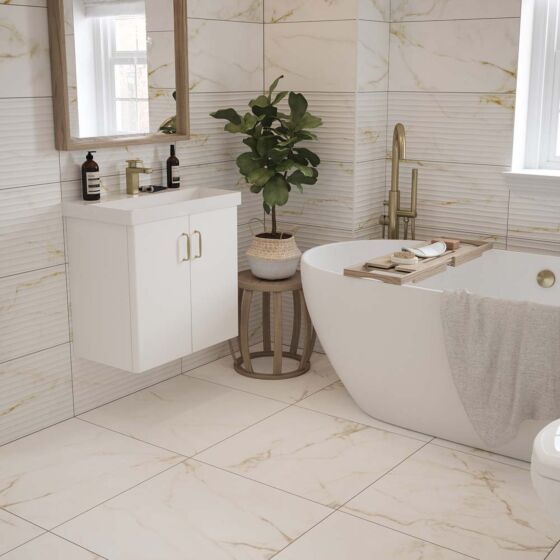 Goldman Matt Porcelain W&F Tile 600x600mm