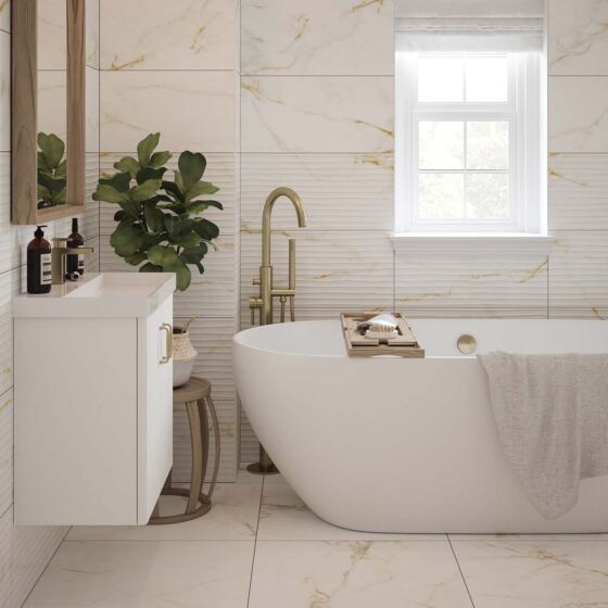 Goldman Matt Porcelain W&F Tile 600x600mm