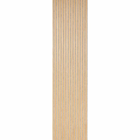 Oak Acoustic Wood Slat Panel (Grey Felt)