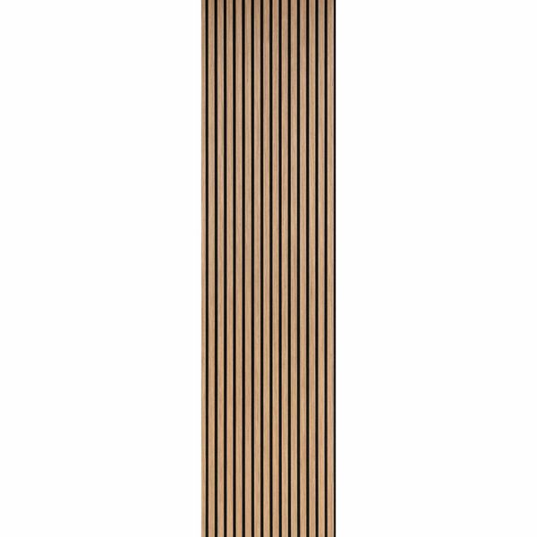 Smoked Oak Square Acoustic Wood Slat Panel